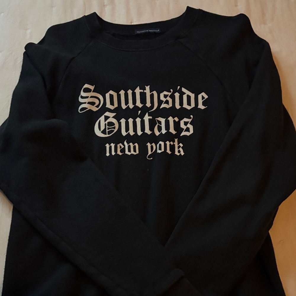 Brandy Melville Black Crewneck Sweater